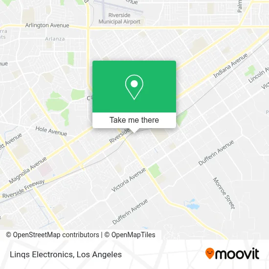 Linqs Electronics map