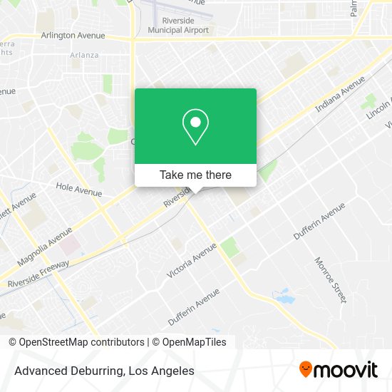 Advanced Deburring map