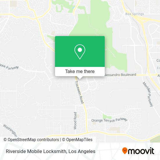 Riverside Mobile Locksmith map