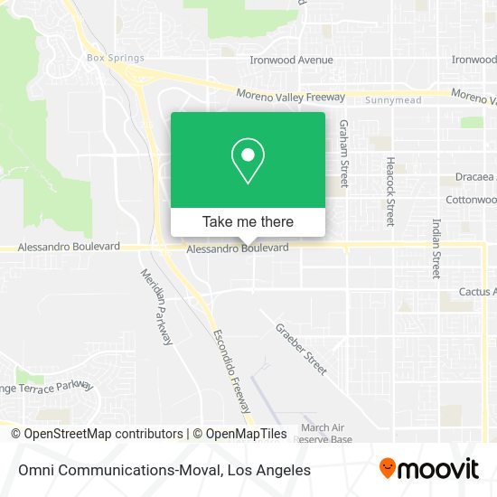 Omni Communications-Moval map