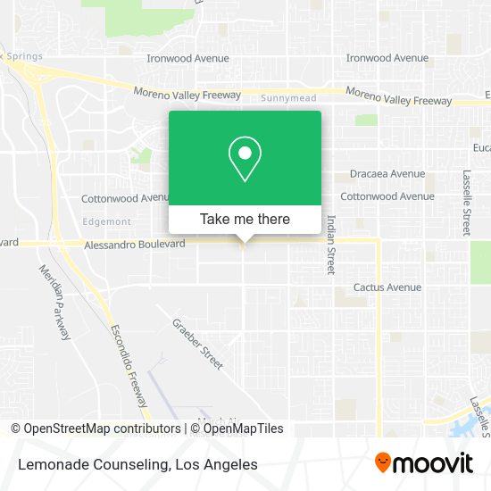 Lemonade Counseling map