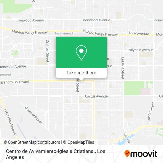 Centro de Avivamiento-Iglesia Cristiana. map