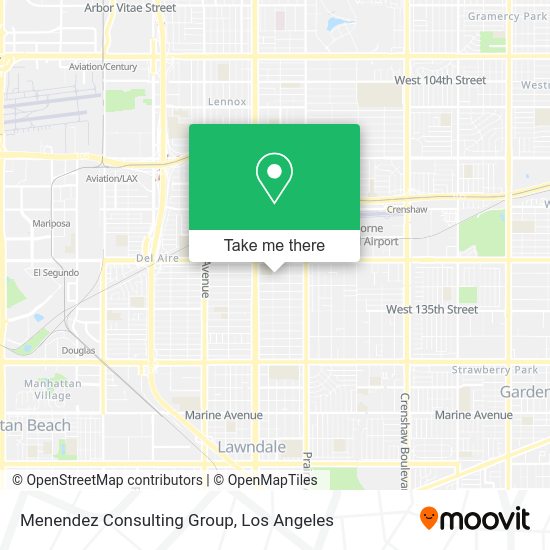 Menendez Consulting Group map