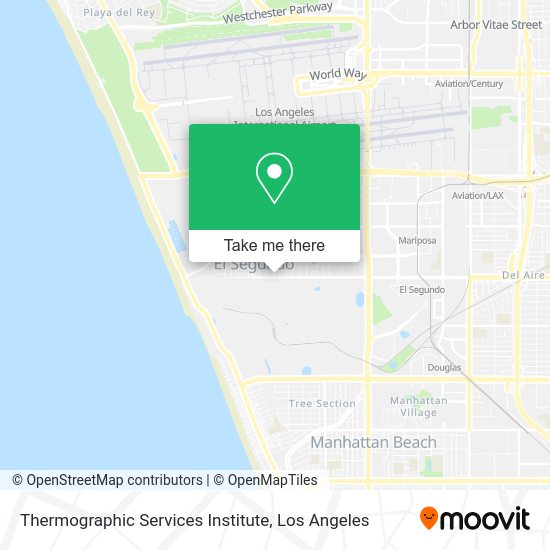 Thermographic Services Institute map
