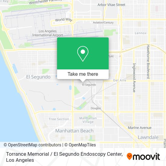 Torrance Memorial / El Segundo Endoscopy Center map