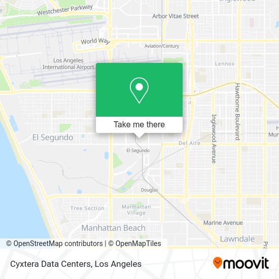 Cyxtera Data Centers map