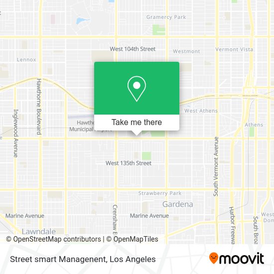 Street smart Managenent map
