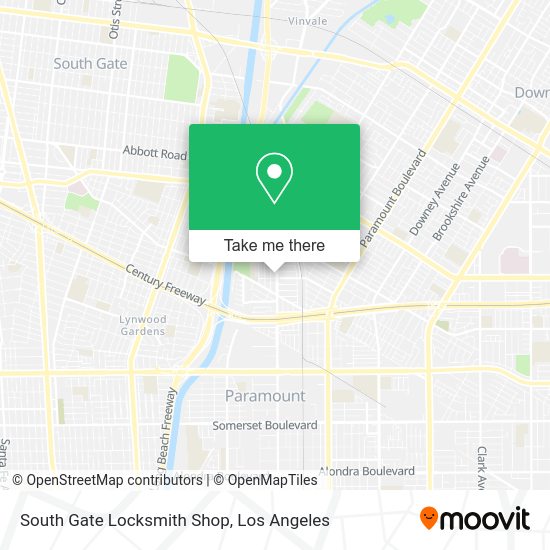 South Gate Locksmith Shop map
