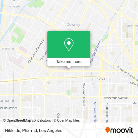 Mapa de Nikki du, Pharmd