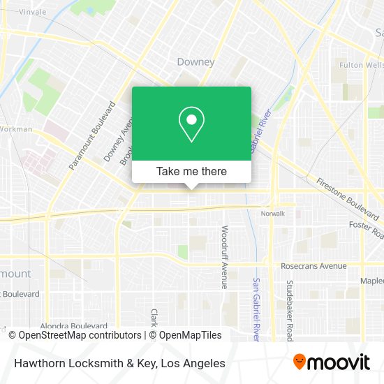 Hawthorn Locksmith & Key map