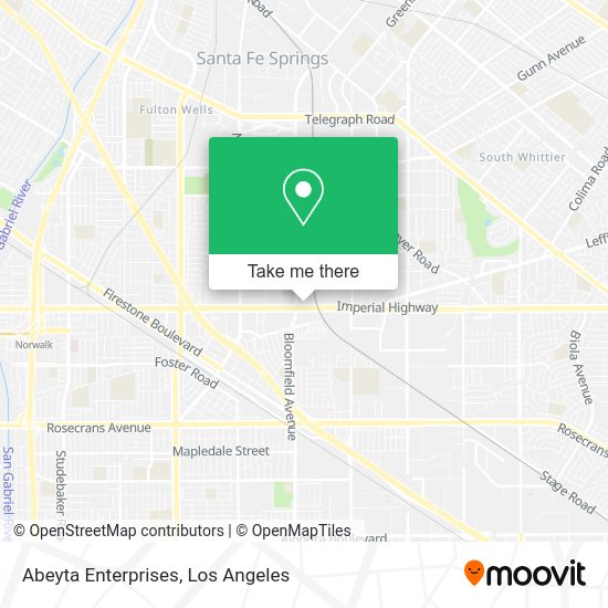 Abeyta Enterprises map