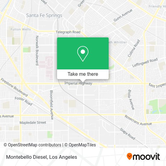 Mapa de Montebello Diesel