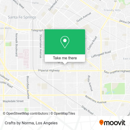 Crafts by Norma map