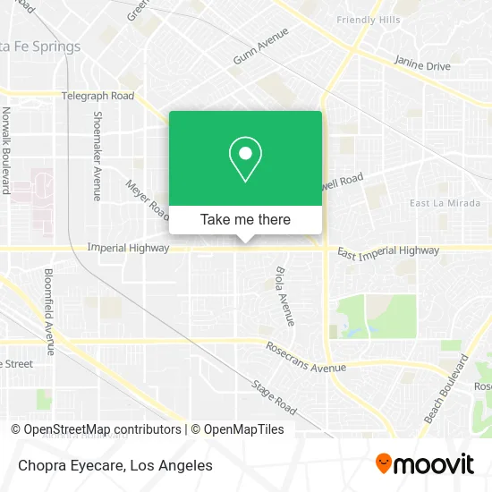 Chopra Eyecare map
