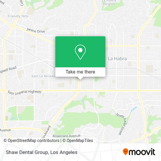 Shaw Dental Group map