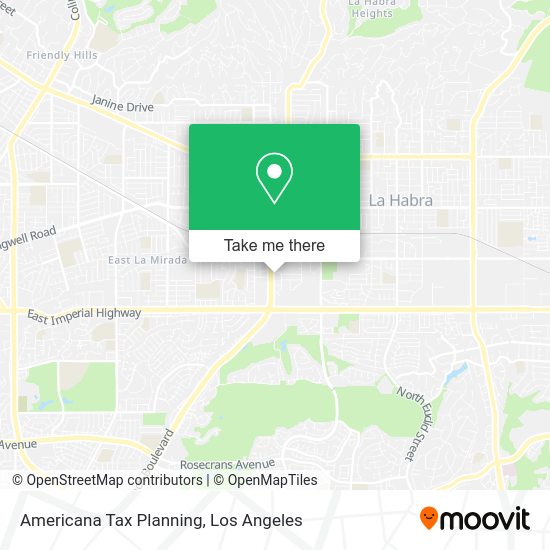 Americana Tax Planning map