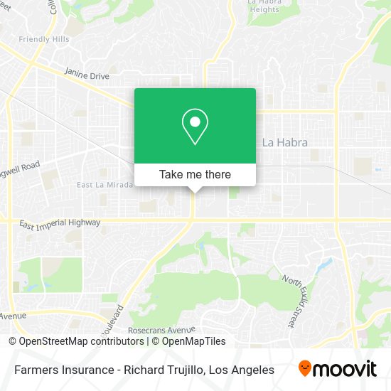 Farmers Insurance - Richard Trujillo map