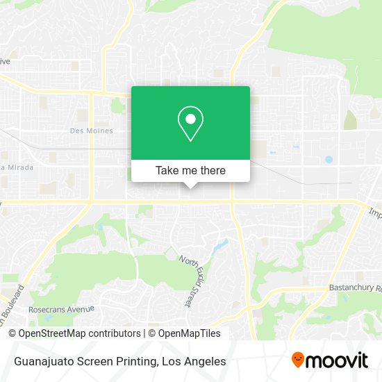Guanajuato Screen Printing map