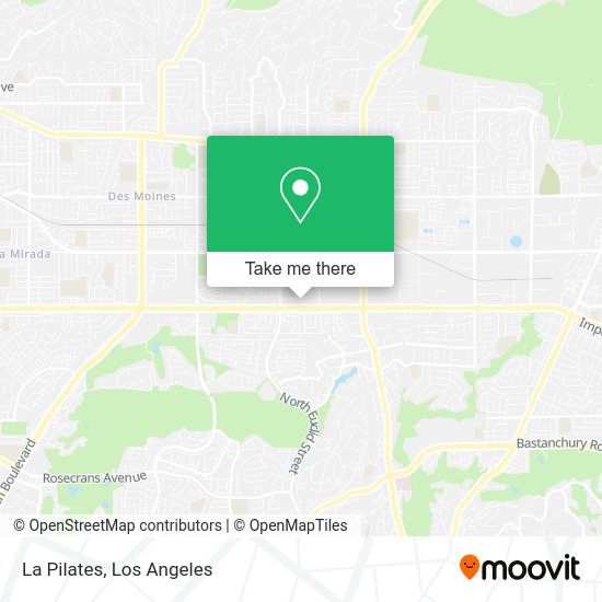 La Pilates map