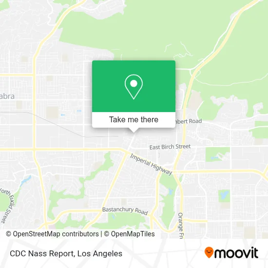 CDC Nass Report map