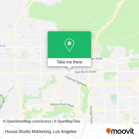 Mapa de House Studio Marketing