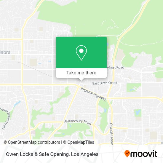 Mapa de Owen Locks & Safe Opening