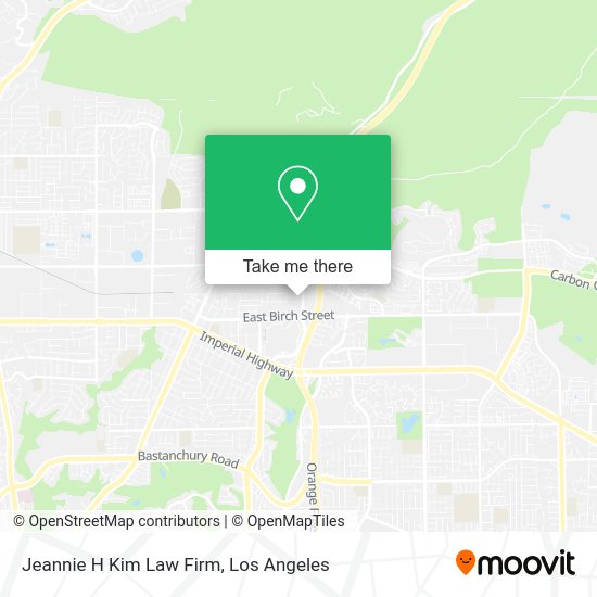 Jeannie H Kim Law Firm map
