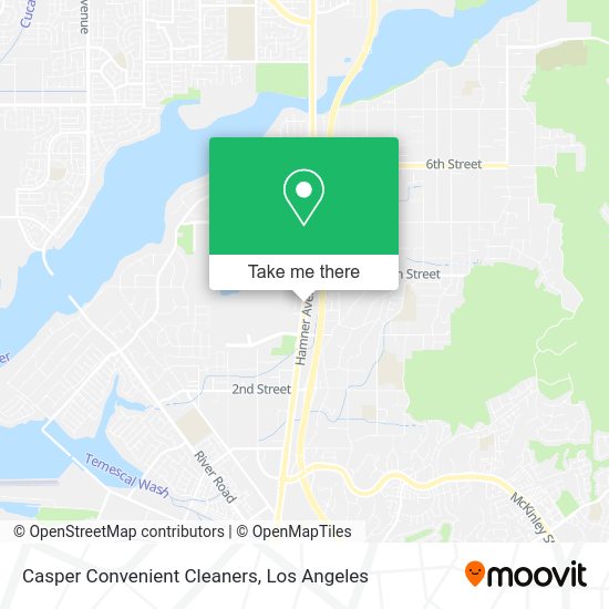 Casper Convenient Cleaners map