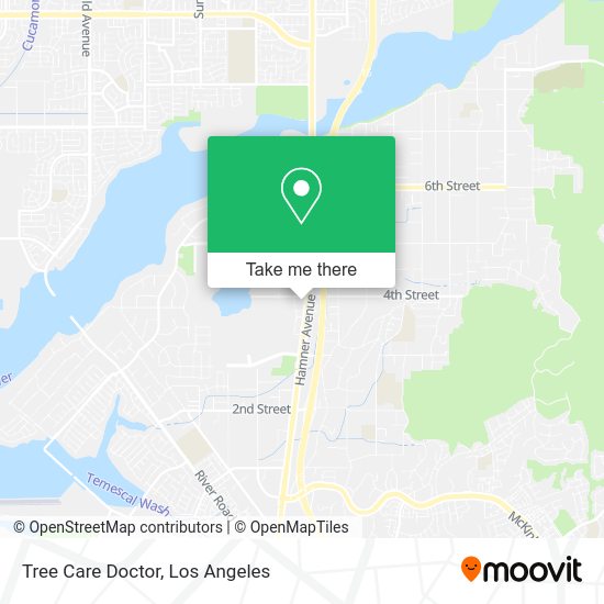 Tree Care Doctor map