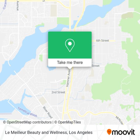 Le Meilleur Beauty and Wellness map