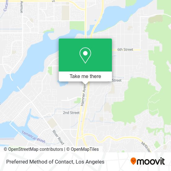 Preferred Method of Contact map