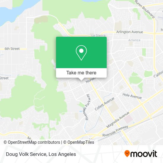 Mapa de Doug Volk Service