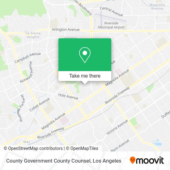Mapa de County Government County Counsel