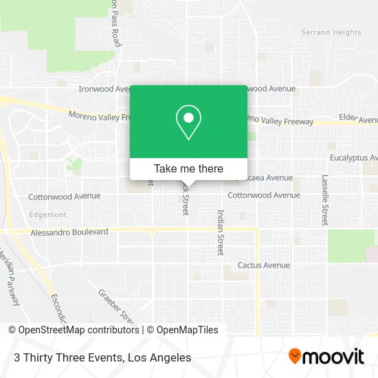 3 Thirty Three Events map
