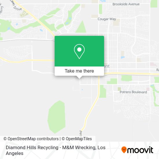 Mapa de Diamond Hills Recycling - M&M Wrecking