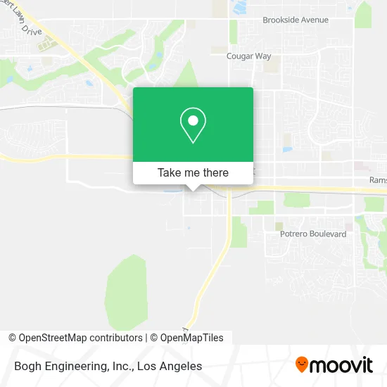 Bogh Engineering, Inc. map