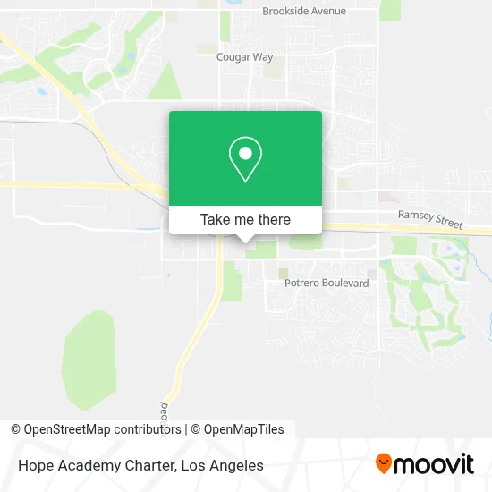 Hope Academy Charter map