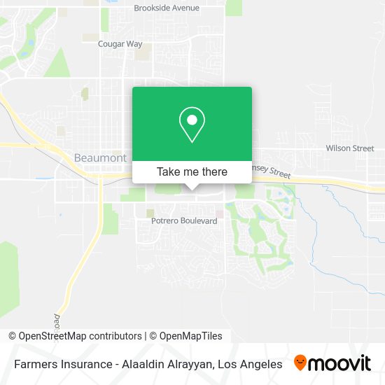 Mapa de Farmers Insurance - Alaaldin Alrayyan