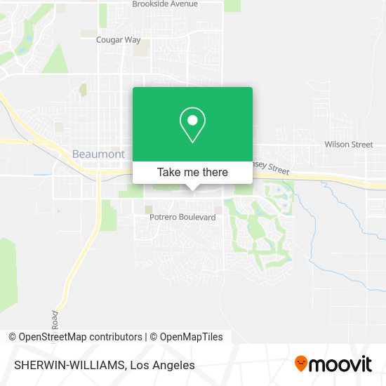 SHERWIN-WILLIAMS map
