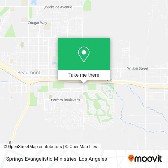 Springs Evangelistic Ministries map