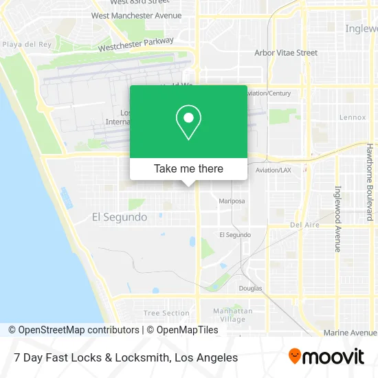 Mapa de 7 Day Fast Locks & Locksmith