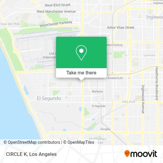CIRCLE K map