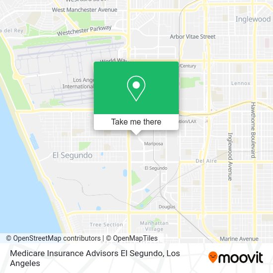 Medicare Insurance Advisors El Segundo map