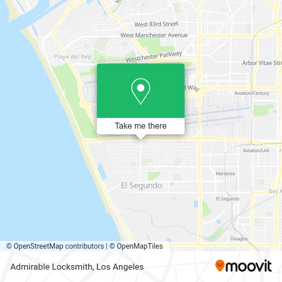 Admirable Locksmith map