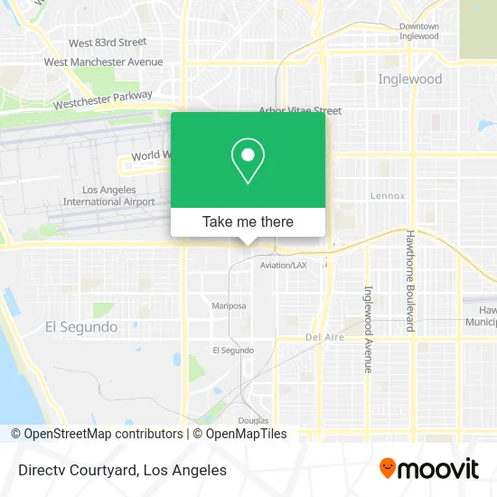 Mapa de Directv Courtyard