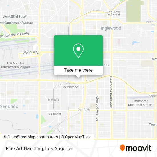 Fine Art Handling map