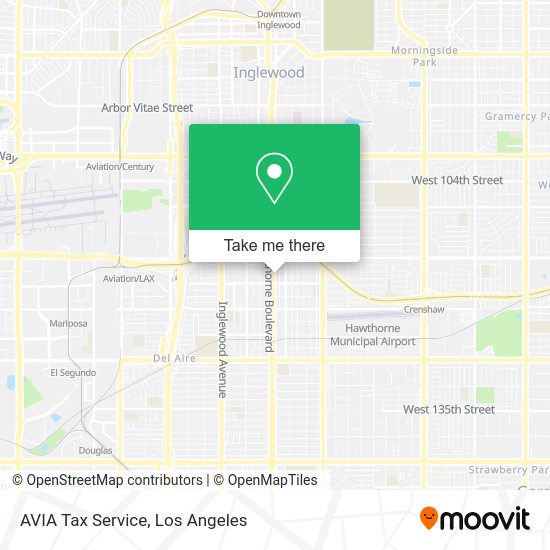 AVIA Tax Service map