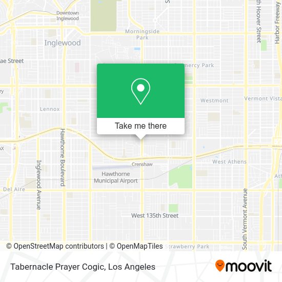Mapa de Tabernacle Prayer Cogic