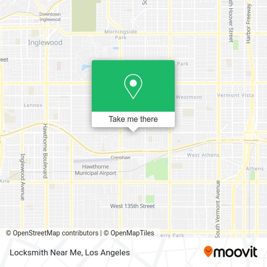 Mapa de Locksmith Near Me