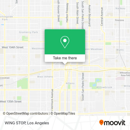 Mapa de WING STOP